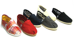 TOMS Shoe Brand List