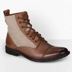 Maine Lace Up Leather Boots