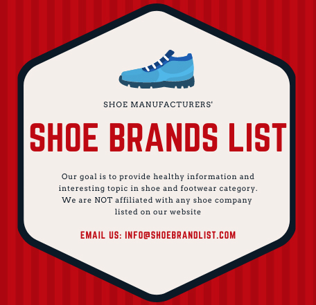 international shoes brands list