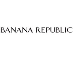 banana republic official logo of the company