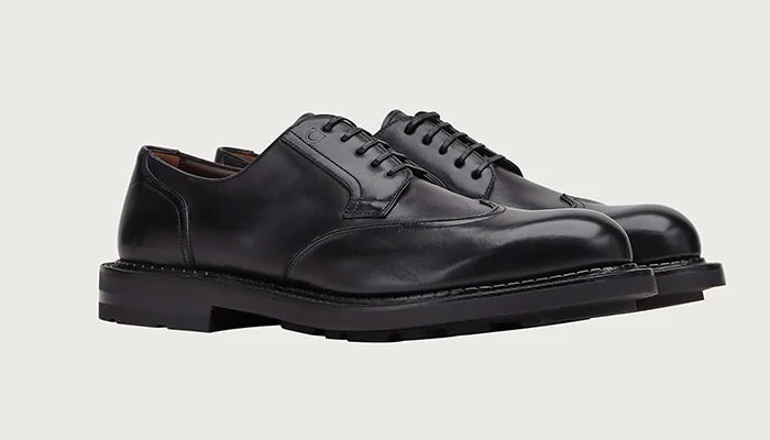 Salvatore Ferragamo Wing Tip Derby